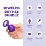 b-Vibe Jeweled Butties Bundle Anal Training Set