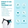 b-Vibe Strap-It-On Anal Training Kit