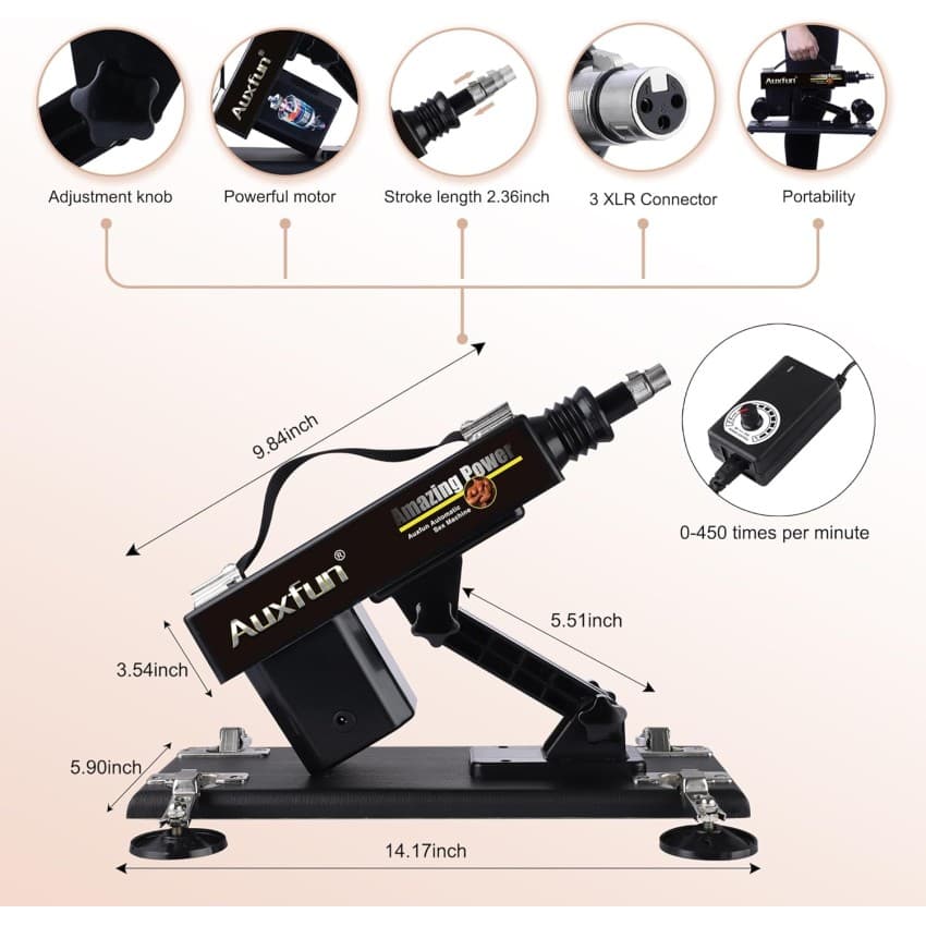 Automatic Sex Machine with Dildo Accessories Robot Sex Machine